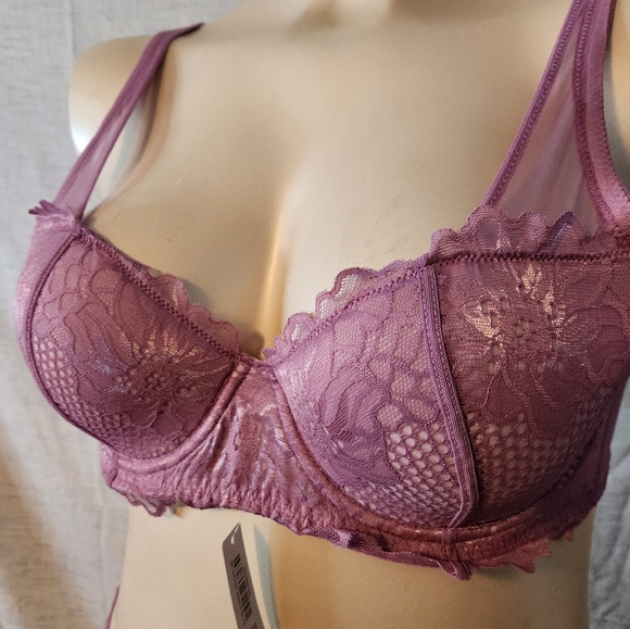 Lace Balconette bra and panty set NWT - Picture 2 of 7